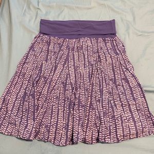 Purple skirt
